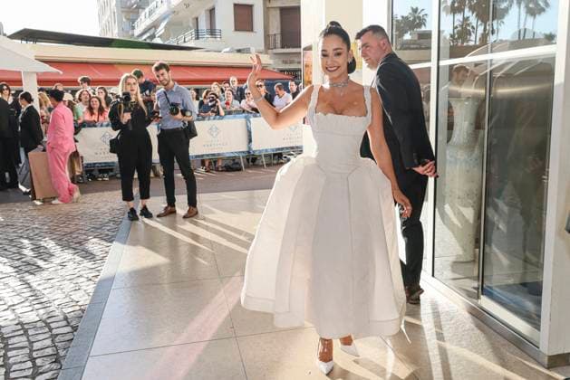 Cannes - Lena Mahfouf Situations At The Martinez Lena Mahfouf is spotted at Hotel Martinez during the 77th Film Festival of Cannes, on May 24, 2024 in Cannes, France. Photo by Marco Piovanotto ABACAPRESS.COM Cannes France  Copyright: xPiovanottoxMarco ABACAx