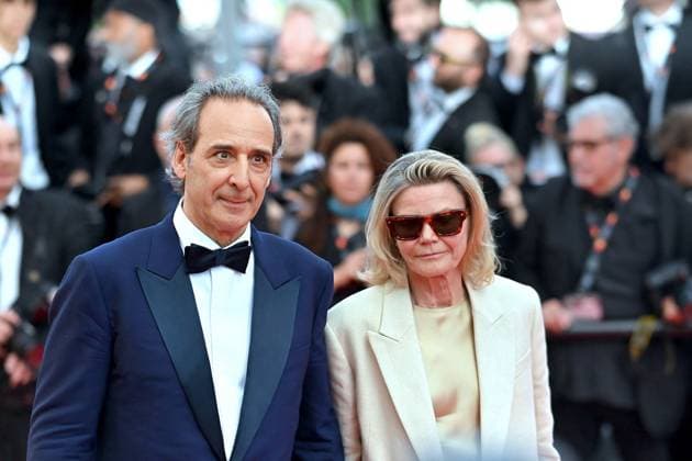 Cannes - La Plus Precieuse Des Marchandises Screening Alexandre Desplat and Dominique Lemonnier attends the screening of the film La Plus Precieuse Des Marchandises (The Most Precious Of Cargoes) Red Carpet at the 77th Cannes Film Festival at Palais des Festivals on May 24, 2024 in Cannes, France. Photo by Franck Castel ABACAPRESS.COM Cannes France  Copyright: xCastelxFranck ABACAx