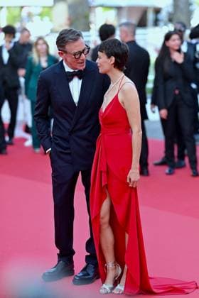 Cannes - La Plus Precieuse Des Marchandises Screening Berenice Bejo and Michel Hazanavicius attends the screening of the film La Plus Precieuse Des Marchandises (The Most Precious Of Cargoes) Red Carpet at the 77th Cannes Film Festival at Palais des Festivals on May 24, 2024 in Cannes, France. Photo by Franck Castel ABACAPRESS.COM Cannes France  Copyright: xCastelxFranck ABACAx