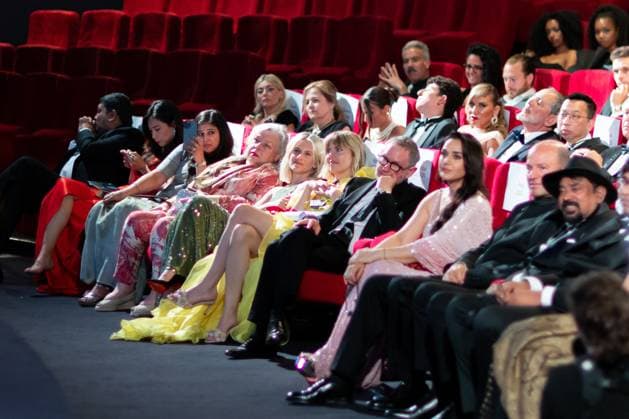 Cannes - Pierre Angenieux Prize Award Ceremony 2024 Pierre Angenieux Prize award ceremony with Santosh Sivan, Melanie Laurentt, Preity Zinta, Xin Wang and Jawed Ashraf during the 77th annual Cannes Film Festival at the Palais des Festivals, Saturday, May 24, 2024 in Cannes, France. Photo by Cyril Chateau ABACAPRESS.COM Cannes France  Copyright: xChateauxCyril ABACAx