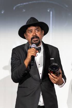 Cannes - Pierre Angenieux Prize Award Ceremony Santosh Sivan during the 2024 Pierre Angenieux Prize award ceremony at the 77th annual Cannes Film Festival at the Palais des Festivals, Saturday, May 24, 2024 in Cannes, France. Photo by Cyril Chateau ABACAPRESS.COM Cannes France  Copyright: xChateauxCyril ABACAx