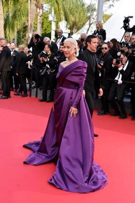 Helen Mirren at The most Precious of Cargoes premiere during the 77th Cannes Film Festival 24 05 2024