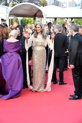 Andie MacDowell at The most Precious of Cargoes premiere during the 77th Cannes Film Festival 24 05 2024