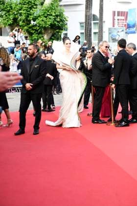 Coco Rocha at The most Precious of Cargoes premiere during the 77th Cannes Film Festival 24 05 2024