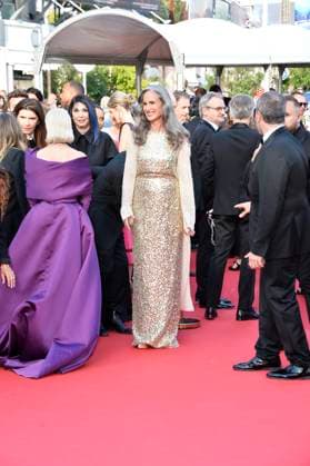 Andie MacDowell at The most Precious of Cargoes premiere during the 77th Cannes Film Festival 24 05 2024