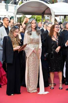 Andie MacDowell at The most Precious of Cargoes premiere during the 77th Cannes Film Festival 24 05 2024