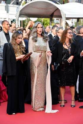 Andie MacDowell at The most Precious of Cargoes premiere during the 77th Cannes Film Festival 24 05 2024