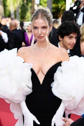 Leonie Hanne at The most Precious of Cargoes premiere during the 77th Cannes Film Festival 24 05 2024