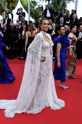 Alisia Balashova at The most Precious of Cargoes premiere during the 77th Cannes Film Festival 24 05 2024