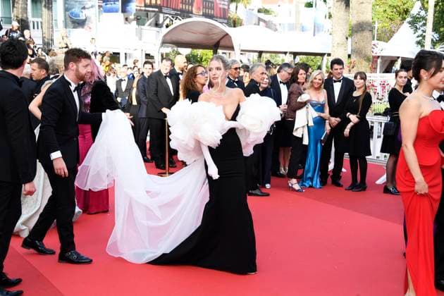 Leonie Hanne at The most Precious of Cargoes premiere during the 77th Cannes Film Festival 24 05 2024