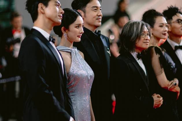 77th International Cannes Film Festival Red carpet 77eme Festival International du Film de Cannes Montee des marches du film She got No Name 305515 2024 05 24 Alpes Maritimes Cannes France Mi, Yang  Copyright: xTerencexBaelenx STAR_305515_085