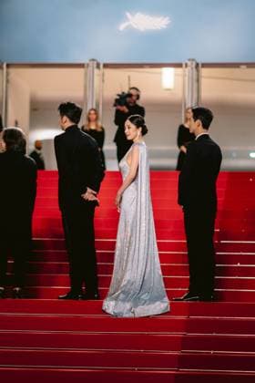 77th International Cannes Film Festival Red carpet 77eme Festival International du Film de Cannes Montee des marches du film She got No Name 305515 2024 05 24 Alpes Maritimes Cannes France Mi, Yang  Copyright: xTerencexBaelenx STAR_305515_086