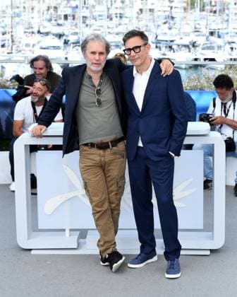 77th Cannes Film Festival 2024, Photocall film La Plus Precieuse Des Marchandises (The Most Precious Of Cargoes) Cannes, 77th Cannes Film Festival 2024 Photocall film La Plus Precieuse Des Marchandises (The Most Precious Of Cargoes) In the photo: Michel Hazanavicius, Serge Hazanavicius Cannes France  Copyright: xIPA ABACAx