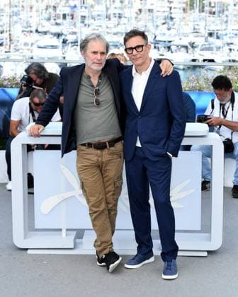 77th Cannes Film Festival 2024, Photocall film La Plus Precieuse Des Marchandises (The Most Precious Of Cargoes) Cannes, 77th Cannes Film Festival 2024 Photocall film La Plus Precieuse Des Marchandises (The Most Precious Of Cargoes) In the photo: Michel Hazanavicius, Serge Hazanavicius Cannes France  Copyright: xIPA ABACAx