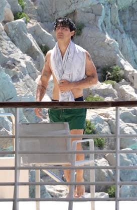 Joe Jonas At Eden Roc - Antibes Joe Jonas at the Eden Roc hotel in Antibes, France on May 25, 2024, during the 77th annual Cannes film festival. Photo by ABACAPRESS.COM Antibes France  Copyright: xABACAx