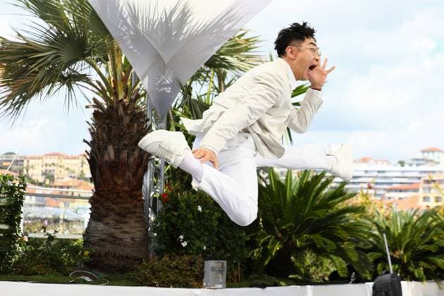 May 25, 2024, Cannes, Cote D azur, France: DA PENG jumps during the She s Got No Name photocall at the 77th Annual Cannes Film Festival at Palais des Festivals in Cannes, France Cannes France - ZUMAc179 20240525_zep_c179_014 Copyright: xMickaelxChavetx