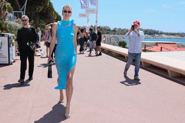 Cannes - Lena Gercke Leaves The Martinez Lena Gercke is spotted at Martinez Hotel during 77th Film Festival of Cannes, on May 25, 2024 in Cannes, France. Photo by Marco Piovanotto ABACAPRESS.COM Cannes France  Copyright: xPiovanottoxMarco ABACAx