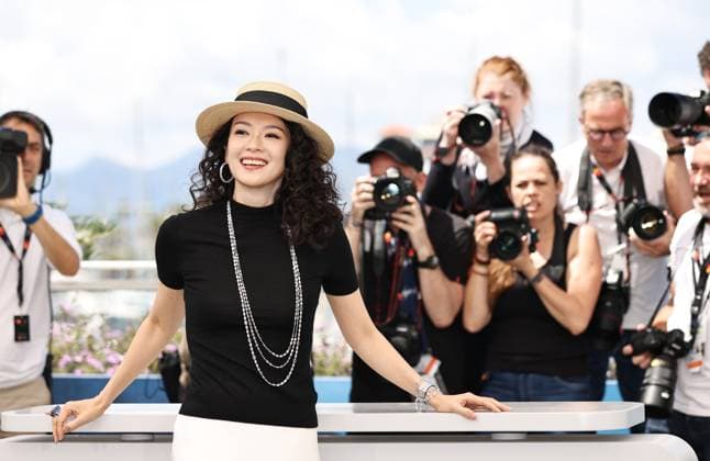 (240525) -- CANNES, May 25, 2024 -- Actress Zhang Ziyi poses during a photocall for the film She s got no name at the 77th Cannes Film Festival in Cannes, southern France, on May 25, 2024. ) FRANCE-CANNES-FILM FESTIVAL-SHE S GOT NO NAME GaoxJing 