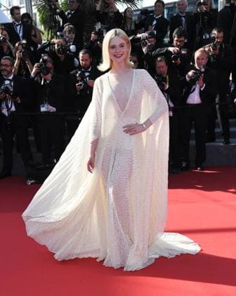 77th Cannes Film Festival 2024, Red carpet film She s Got No Name and Closing ceremony Cannes, 77th Cannes Film Festival 2024, Red carpet film She s Got No Name and Closing ceremony In the photo: Elle Fanning Cannes France  Copyright: xIPA ABACAx