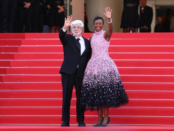 May 25, 2024, Cannes, Cote D azur, France: GEORGE LUCAS walks the red carpet ahead of The Most Precious of Cargoes Premiere screening at the 77th Annual Cannes Film Festival at Palais des Festivals in Cannes, France Cannes France - ZUMAc179 20240525_zep_c179_059 Copyright: xMickaelxChavetx