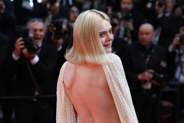 May 25, 2024, Cannes, Cote D azur, France: ELLE FANNING walks the red carpet ahead of The Most Precious of Cargoes Premiere screening at the 77th Annual Cannes Film Festival at Palais des Festivals in Cannes, France Cannes France - ZUMAc179 20240525_zep_c179_079 Copyright: xMickaelxChavetx
