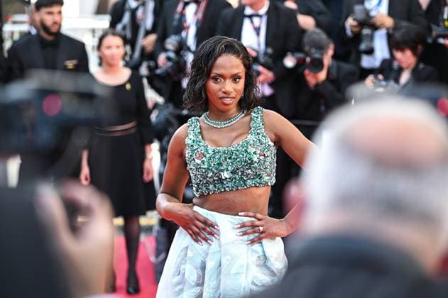 May 25, 2024, Cannes, Cannes, France: Un Certain Regard Jury Member MAoÂMOUNA DOUCOURo° attends the Red Carpet of the closing ceremony at the 77th annual Cannes Film Festival at Palais des Festivals on May 25, 2024 in Cannes, France. Cannes France - ZUMAk160 20240525_zip_k160_006 Copyright: xStefanosxKyriazisx