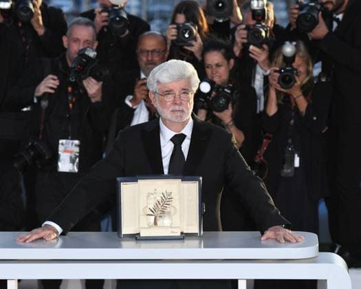 Cannes, 77th Cannes Film Festival 2024, Palme D Or Winners Photocall Cannes, 77th Cannes Film Festival 2024, Palme D Or Winners Photocall Pictured: George Lucas Cannes France  Copyright: xIPA ABACAx
