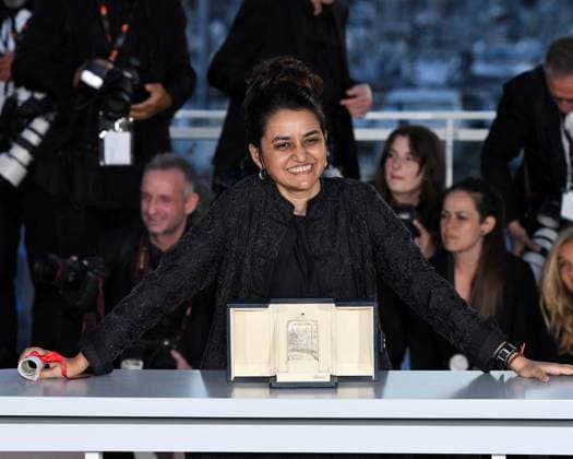 Entertainment Bilder des Tages Cannes, 77th Cannes Film Festival 2024, Palme D Or Winners Photocall Cannes, 77th Cannes Film Festival 2024, Palme D Or Winners Photocall Pictured: Payal Kapadia Cannes France  Copyright: xIPA ABACAx