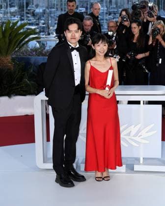 Cannes, 77th Cannes Film Festival 2024, Palme D Or Winners Photocall Cannes, 77th Cannes Film Festival 2024, Palme D Or Winners Photocall Pictured: Chiang Wei Liang, You Qiao Yin Cannes France  Copyright: xIPA ABACAx