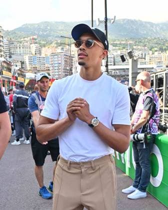 Monte Carlo, Celebrities at the F1 Grand Prix Qualifying In the photo: Trent John Alexander-Arnold  Copyright: xManuelexMangiarottix xipa-agencyx xManuelexMangiarottix IPA_Agency_IPA46530214