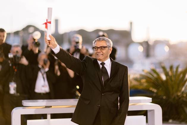 77eme Festival International du Film de Cannes Photocall des palmes et laureats 77th International Cannes Film Festival Photocall with winners 305537 2024 05 25 Alpes Maritimes Cannes France Rasoulof, Mohammad  Copyright: xTerencexBaelenx STAR_305537_050