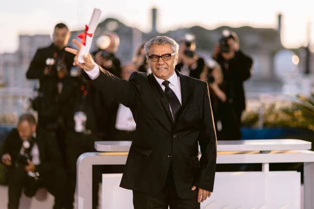 77eme Festival International du Film de Cannes Photocall des palmes et laureats 77th International Cannes Film Festival Photocall with winners 305537 2024 05 25 Alpes Maritimes Cannes France Rasoulof, Mohammad  Copyright: xTerencexBaelenx STAR_305537_051
