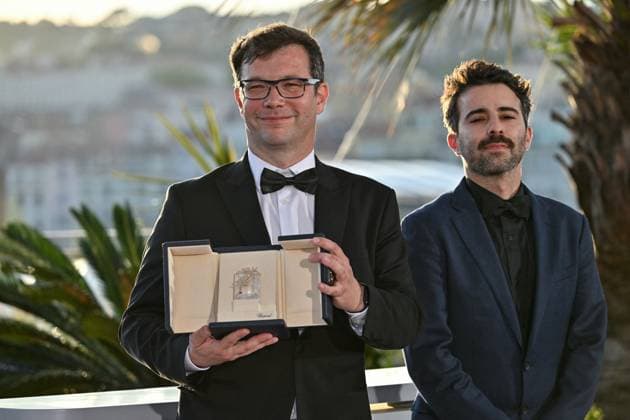 Cannes 2024 Winners Photocall NebojÅ¡a SlijepÄeviÄ? at the Winners Photocall during the 77th Cannes Film Festival in Cannes, France on May 25, 2024. Photo by Julien Reynaud APS-Medias ABACAPRESS.COM Cannes France  Copyright: xReynaudxJulien APS-Medias ABACAx