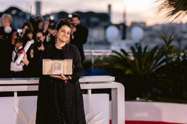 77eme Festival International du Film de Cannes Photocall des palmes et laureats 77th International Cannes Film Festival Photocall with winners 305537 2024 05 25 Alpes Maritimes Cannes France Pakadia, Payal  Copyright: xTerencexBaelenx STAR_305537_080
