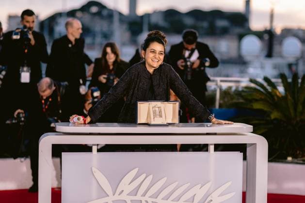 77eme Festival International du Film de Cannes Photocall des palmes et laureats 77th International Cannes Film Festival Photocall with winners 305537 2024 05 25 Alpes Maritimes Cannes France Pakadia, Payal  Copyright: xTerencexBaelenx STAR_305537_082