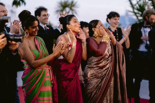 77eme Festival International du Film de Cannes Photocall des palmes et laureats 77th International Cannes Film Festival Photocall with winners 305537 2024 05 25 Alpes Maritimes Cannes France Pakadia, Payal  Copyright: xTerencexBaelenx STAR_305537_083