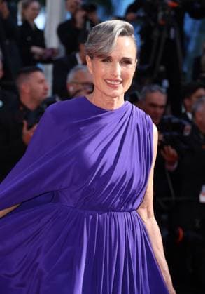 May 25, 2024, Cannes, France: Andie MacDowell attends the Red Carpet of the closing ceremony at the 77th annual Cannes Film Festival at Palais des Festivals on May 25, 2024 in Cannes, France. Cannes France - ZUMAs181 20240525_zea_s181_021 Copyright: xDGPx