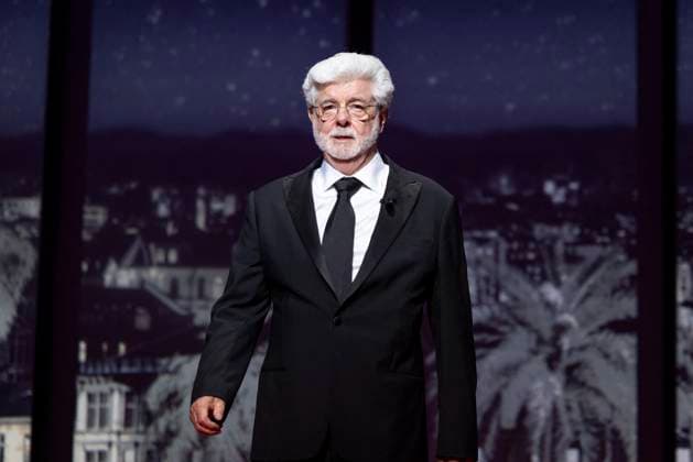 B CÃ rÃ monie de clÃ ture du 77eme Festival International du Film de Cannes au Palais des Festivals Ã Cannes George Lucas CÃ rÃ monie de clÃ ture du 77eme Festival International du Film de Cannes au Palais des Festivals Ã Cannes On may 25th 2024 Borde Jacovides Moreau Bestimage Closing ceremony of the 77th Cannes International Film Festival at the Palais des Festivals in Cannes, France On may 25th 2024 Cannes France  Copyright: xOLIVIERxBORDEx xBESTIMAGExOLIVIERxBORDEx xBESTIMAGEx