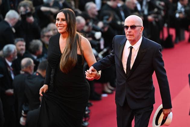 77eme Festival International du Film de Cannes MontÃ e des marches de cloture 77th International Cannes Film Festival Closing Red Carpet 305535 2024 05 25 Cannes France Audiard, Jacques Gascon, Karla Sofia  Copyright: xSergexArnalx xStarfacex STAR_305535_038
