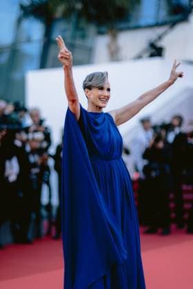 77eme Festival International du Film de Cannes Montee des marches de cloture 77th International Cannes Film Festival Closing Red Carpet 305539 2024 05 25 Alpes Maritimes Cannes France MacDowell, Andie  Copyright: xTerencexBaelenx STAR_305539_027
