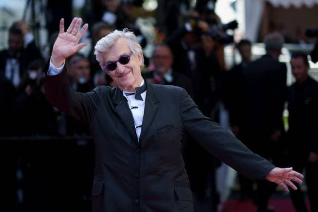 Cannes, France 25th May, 2024 Wim Wenders attends the Red Carpet of the closing ceremony at the 77th annual Cannes Film Festival at Palais des Festivals on May 25, 2024 in Cannes, France CINEMA 77eme Festival de Cannes Red Carpet Closing Ceremony 25 05 2024 NorbertScanella Panoramic 