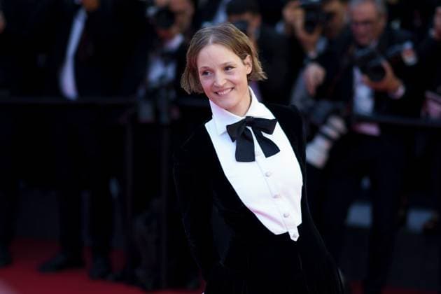 Cannes, France 25th May, 2024 Vicky Krieps attends the Red Carpet of the closing ceremony at the 77th annual Cannes Film Festival at Palais des Festivals on May 25, 2024 in Cannes, France CINEMA 77eme Festival de Cannes Red Carpet Closing Ceremony 25 05 2024 NorbertScanella Panoramic 