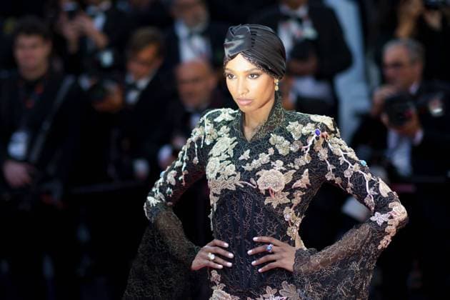 Cannes, France 25th May, 2024 Ikram Abdi Omar attends the Red Carpet of the closing ceremony at the 77th annual Cannes Film Festival at Palais des Festivals on May 25, 2024 in Cannes, France CINEMA 77eme Festival de Cannes Red Carpet Closing Ceremony 25 05 2024 NorbertScanella Panoramic 