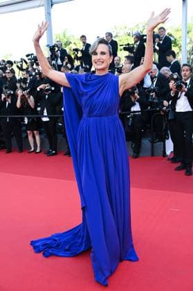Cannes Closing Red Carpet Andie MacDowell attending the Closing Red Carpet of the 77th Cannes International Film Festival in Cannes, France on May 25, 2024. Photo by Aurore Marechal ABACAPRESS.COM Cannes France  Copyright: xMarechalxAurore ABACAx