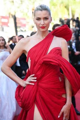 Cannes Closing Red Carpet Lena Gercke attending the Closing Red Carpet of the 77th Cannes International Film Festival in Cannes, France on May 25, 2024. Photo by Aurore Marechal ABACAPRESS.COM Cannes France  Copyright: xMarechalxAurore ABACAx