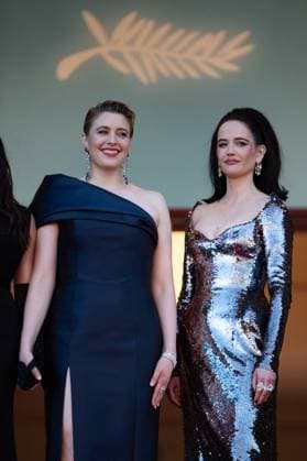 Cannes Closing Red Carpet Greta Gerwig and Eva Green attending the Closing Red Carpet of the 77th Cannes International Film Festival in Cannes, France on May 25, 2024. Photo by Aurore Marechal ABACAPRESS.COM Cannes France  Copyright: xMarechalxAurore ABACAx