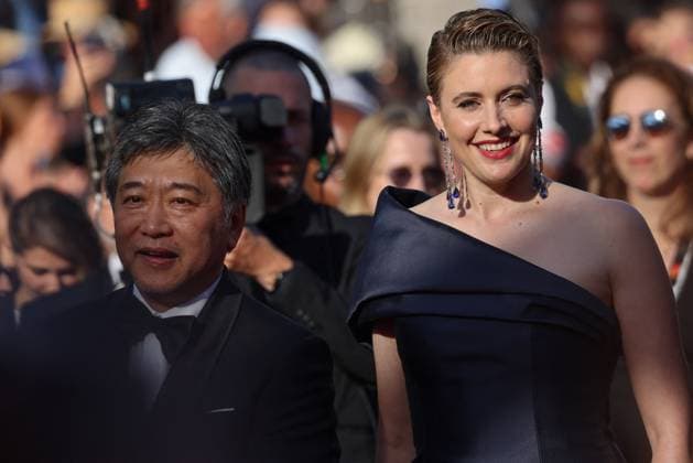 Cannes - Closing Ceremony Arrivals President of the Jury Greta Gerwig attend the Red Carpet of the closing ceremony at the 77th annual Cannes Film Festival at Palais des Festivals on May 25, 2024 in Cannes, France. Photo by Shootpix ABACAPRESS.COM Cannes France  Copyright: xShootpix ABACAx
