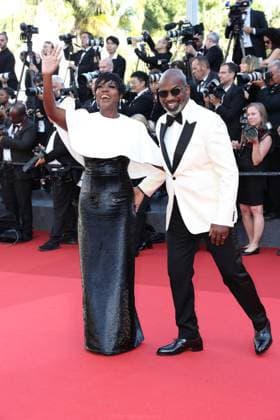 Cannes - Closing Ceremony Arrivals Julius Tennon and Viola Davis attend the Red Carpet of the closing ceremony at the 77th annual Cannes Film Festival at Palais des Festivals on May 25, 2024 in Cannes, France. Photo by Shootpix ABACAPRESS.COM Cannes France  Copyright: xShootpix ABACAx