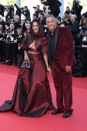 Cannes - Closing Ceremony Arrivals Sofia Athena and Samy Naceri attend the Red Carpet of the closing ceremony at the 77th annual Cannes Film Festival at Palais des Festivals on May 25, 2024 in Cannes, France Photo by Shootpix ABACAPRESS.COM Cannes France  Copyright: xShootpix ABACAx