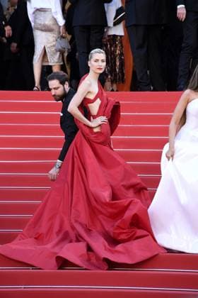 Lena Gercke at the closing ceremony and She s Got no Name premiere at the 77 Cannes Film Festival 25 Mail 2024